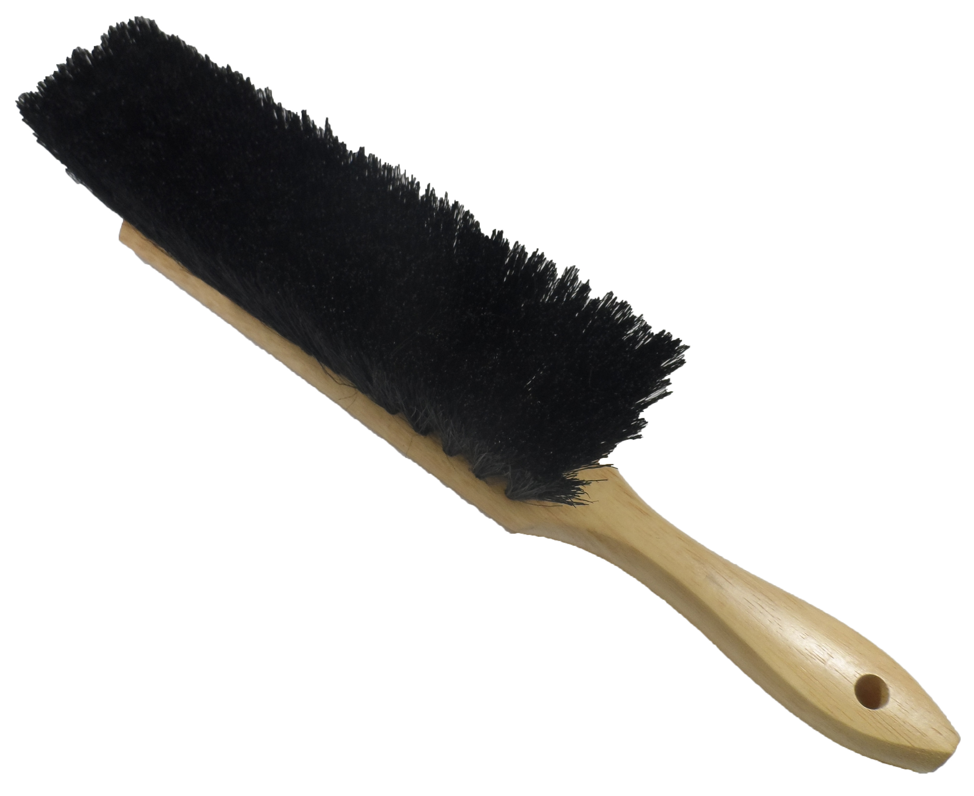 (image for) 8" Black Tampico Counter Brush, Wood Block, case of 12